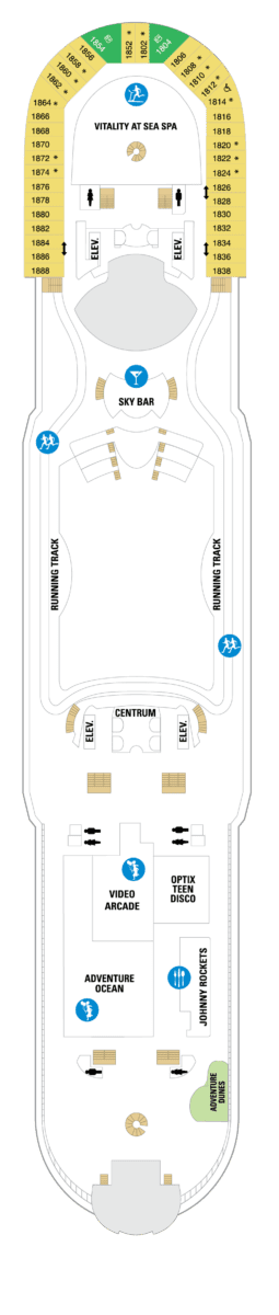 Deck 12 Map