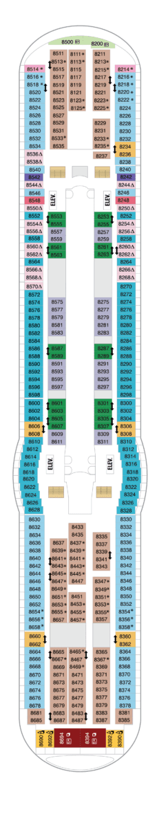Deck 8 Map