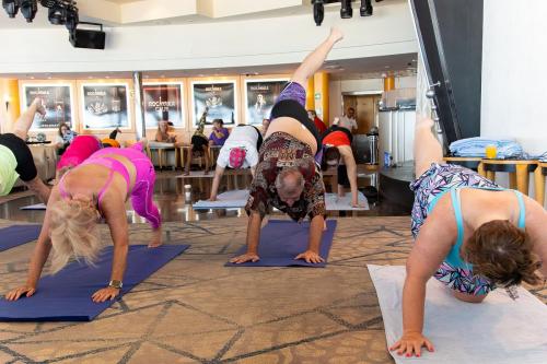 80s Hangover Yoga