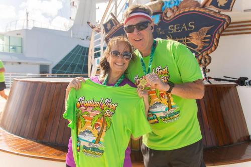 The 80s Cruise Tropical Trot 5K hosted by Brad Williams