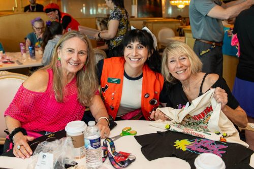 Shred That Shirt Clinic hosted by The 80s Cruise Camp Counselors