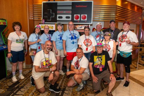 Camp 80s Cruise Video Game Tournament Pac-Man