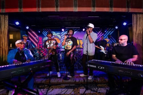 The 80s Cruise Piano Bar Jam hosted by Dazz Band, Brian Wilk, Brad Heron, and Steel Rod